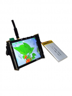 Монитор FPV SkyVis TX02, 5.8 ГГц, 56 каналов, 2,4 дюйма, автосканирование, носимый